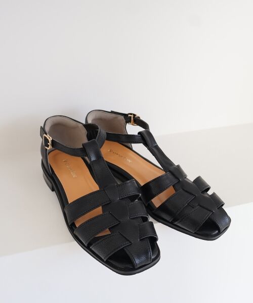 le.coeur blanc / ルクールブラン サンダル | le.coeur blancグルカサンダル（ブラック）