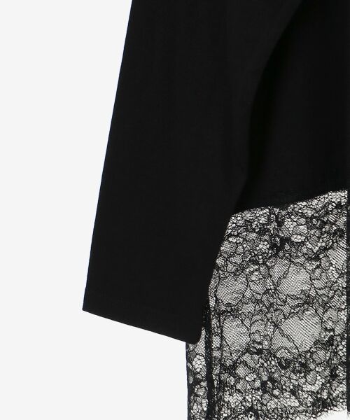 le.coeur blanc / ルクールブラン カットソー | 裾レースコンビカットソー | 詳細19