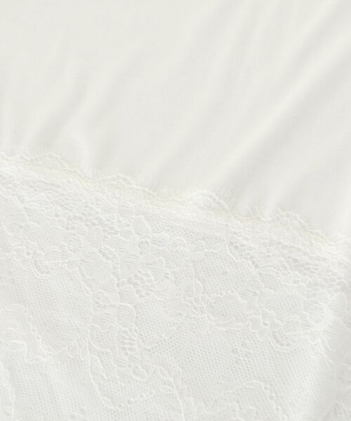 le.coeur blanc / ルクールブラン カットソー | 裾レースコンビカットソー | 詳細21