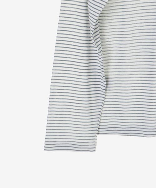 le.coeur blanc / ルクールブラン カットソー | シアーボーダーカットソー | 詳細30