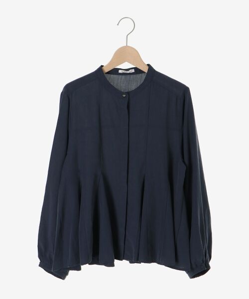 le.coeur blanc / ルクールブラン シャツ・ブラウス | バンドカラーマチ入りブラウス | 詳細15