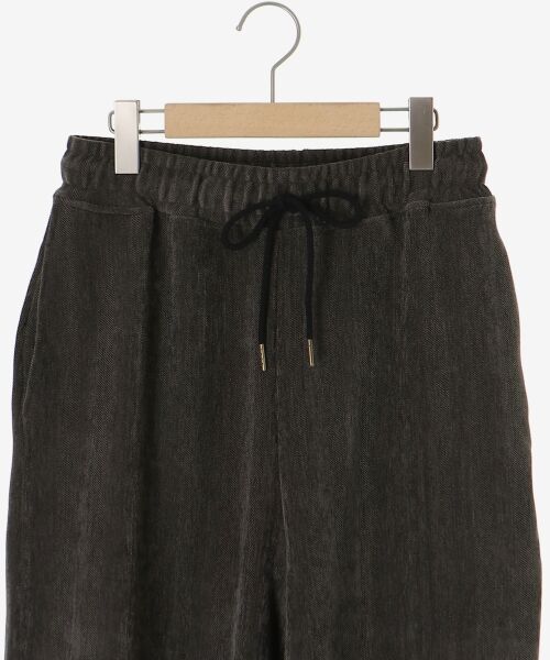 le.coeur blanc / ルクールブラン その他パンツ | ヘリンボーンカーブイージーワイドパンツ | 詳細18