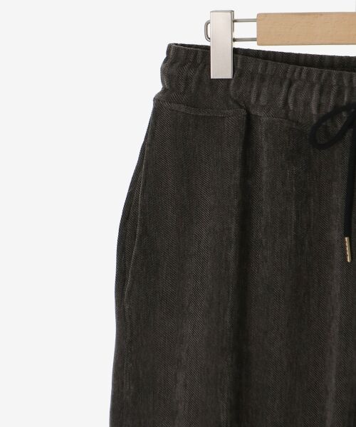 le.coeur blanc / ルクールブラン その他パンツ | ヘリンボーンカーブイージーワイドパンツ | 詳細21