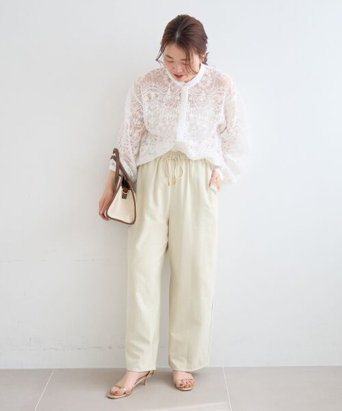 le.coeur blanc / ルクールブラン その他パンツ | ピーチスキンイージーパンツ | 詳細11