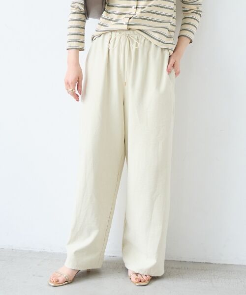 le.coeur blanc / ルクールブラン その他パンツ | ピーチスキンイージーパンツ | 詳細12