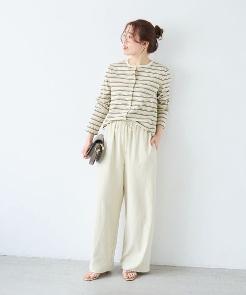 le.coeur blanc / ルクールブラン その他パンツ | ピーチスキンイージーパンツ | 詳細13