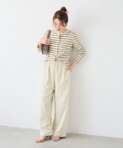 le.coeur blanc / ルクールブラン その他パンツ | ピーチスキンイージーパンツ | 詳細14