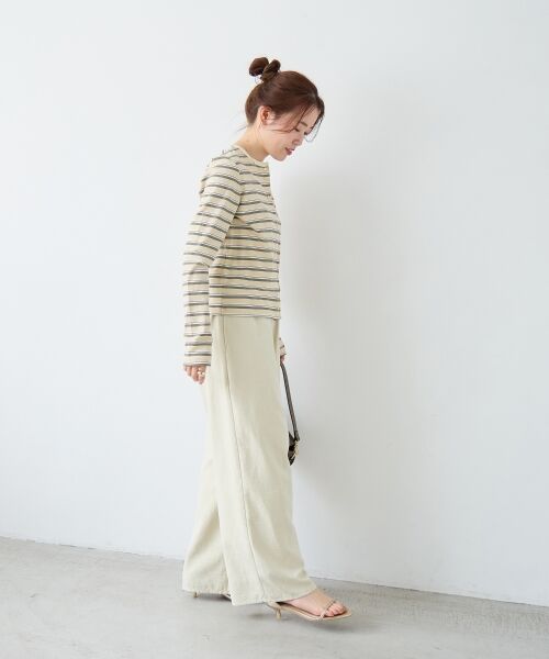 le.coeur blanc / ルクールブラン その他パンツ | ピーチスキンイージーパンツ | 詳細16