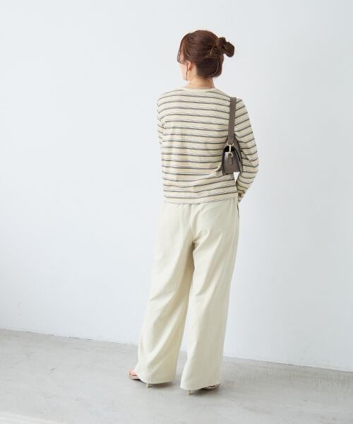 le.coeur blanc / ルクールブラン その他パンツ | ピーチスキンイージーパンツ | 詳細17