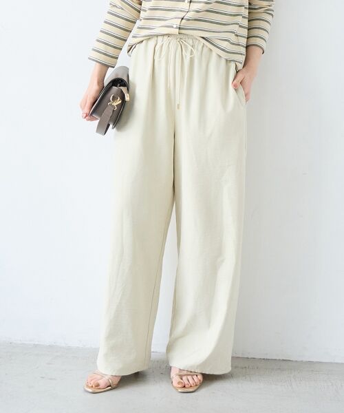 le.coeur blanc / ルクールブラン その他パンツ | ピーチスキンイージーパンツ | 詳細18