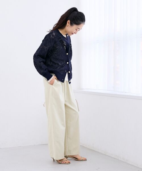 le.coeur blanc / ルクールブラン その他パンツ | ピーチスキンイージーパンツ | 詳細25