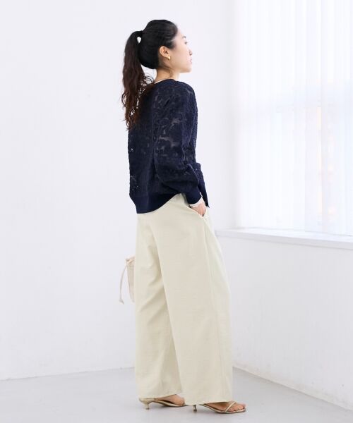 le.coeur blanc / ルクールブラン その他パンツ | ピーチスキンイージーパンツ | 詳細26