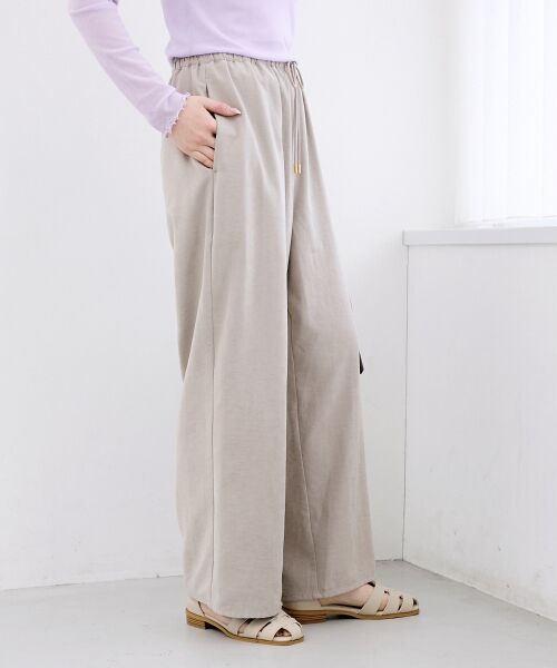 le.coeur blanc / ルクールブラン その他パンツ | ピーチスキンイージーパンツ | 詳細30