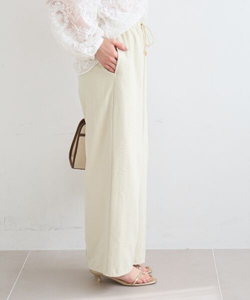 le.coeur blanc / ルクールブラン その他パンツ | ピーチスキンイージーパンツ | 詳細5