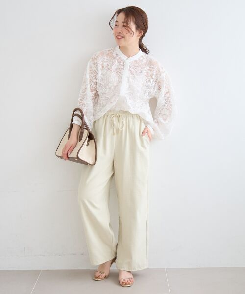 le.coeur blanc / ルクールブラン その他パンツ | ピーチスキンイージーパンツ | 詳細6