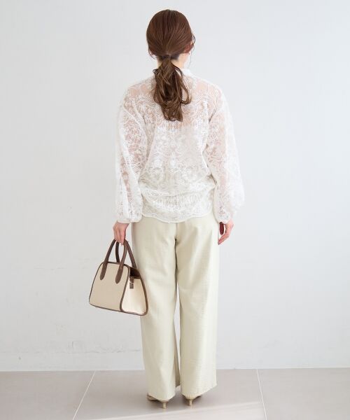 le.coeur blanc / ルクールブラン その他パンツ | ピーチスキンイージーパンツ | 詳細8