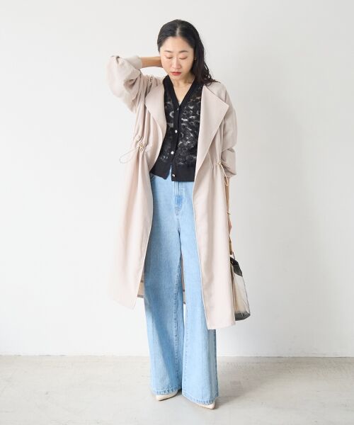 le.coeur blanc / ルクールブラン その他アウター | タンブラーオックスノーカラーコート | 詳細17