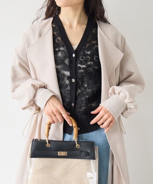 le.coeur blanc / ルクールブラン その他アウター | タンブラーオックスノーカラーコート | 詳細21