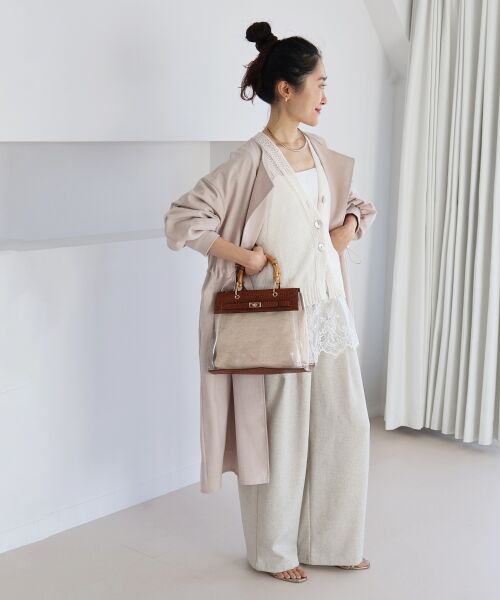 le.coeur blanc / ルクールブラン その他アウター | タンブラーオックスノーカラーコート | 詳細22