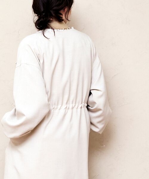 le.coeur blanc / ルクールブラン その他アウター | タンブラーオックスノーカラーコート | 詳細27