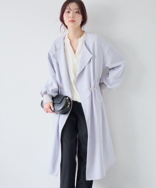 le.coeur blanc / ルクールブラン その他アウター | タンブラーオックスノーカラーコート | 詳細29