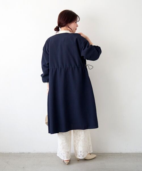 le.coeur blanc / ルクールブラン その他アウター | タンブラーオックスノーカラーコート | 詳細8