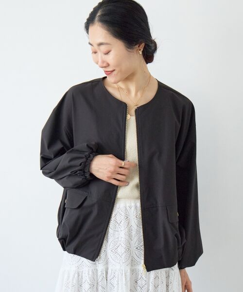 le.coeur blanc / ルクールブラン ブルゾン | サーブルクロスバルーンブルゾン | 詳細26