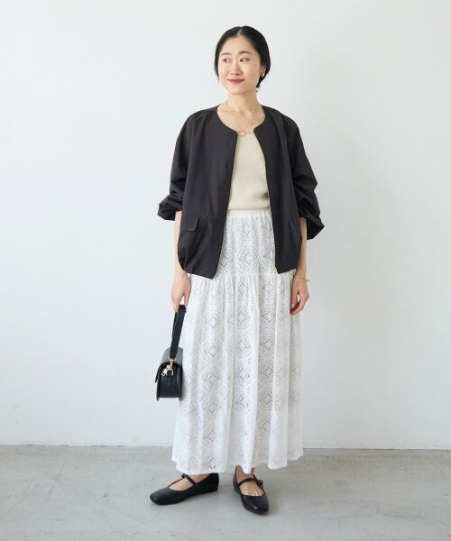 le.coeur blanc / ルクールブラン ブルゾン | サーブルクロスバルーンブルゾン | 詳細27