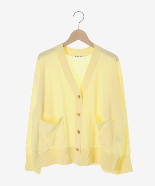 le.coeur blanc / ルクールブラン カーディガン・ボレロ | ウォッシャブル刺繍Vネックカーデ | 詳細21
