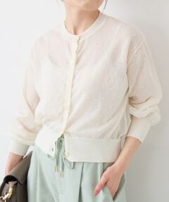 le.coeur blanc / ルクールブラン カーディガン・ボレロ | シアードットクルーカーディガン