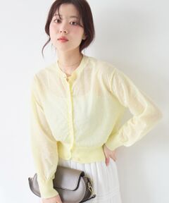 le.coeur blanc / ルクールブラン カーディガン・ボレロ | シアードットクルーカーディガン