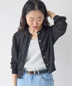 le.coeur blanc / ルクールブラン カーディガン・ボレロ | シアードットクルーカーディガン