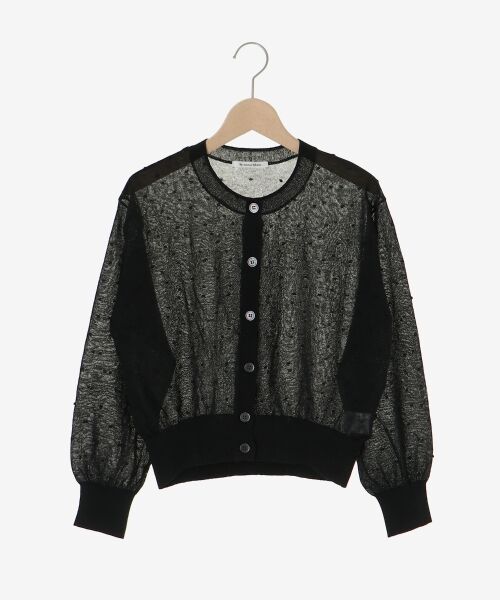 le.coeur blanc / ルクールブラン カーディガン・ボレロ | シアードットクルーカーディガン | 詳細29