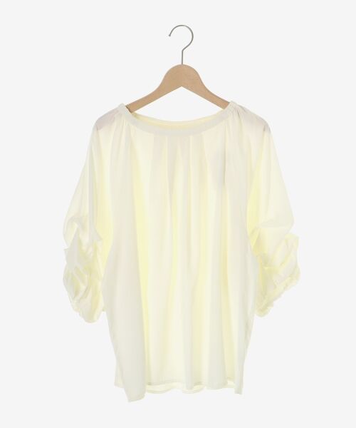 le.coeur blanc / ルクールブラン シャツ・ブラウス | タックスリーブブラウス | 詳細1