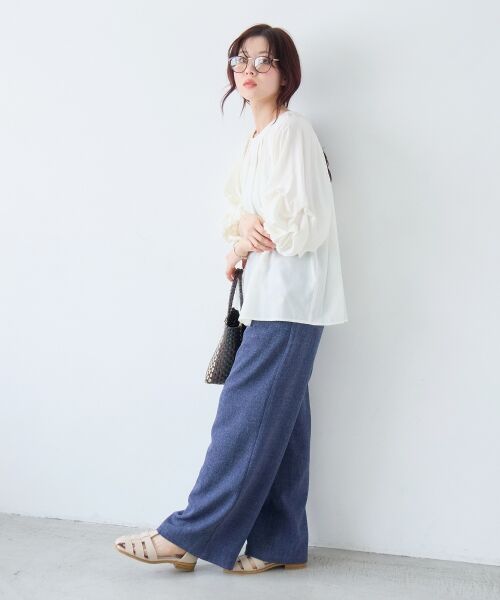 le.coeur blanc / ルクールブラン シャツ・ブラウス | タックスリーブブラウス | 詳細13