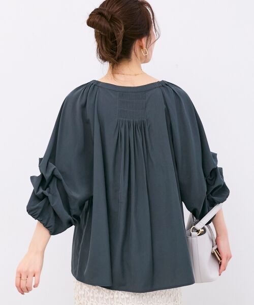 le.coeur blanc / ルクールブラン シャツ・ブラウス | タックスリーブブラウス | 詳細19