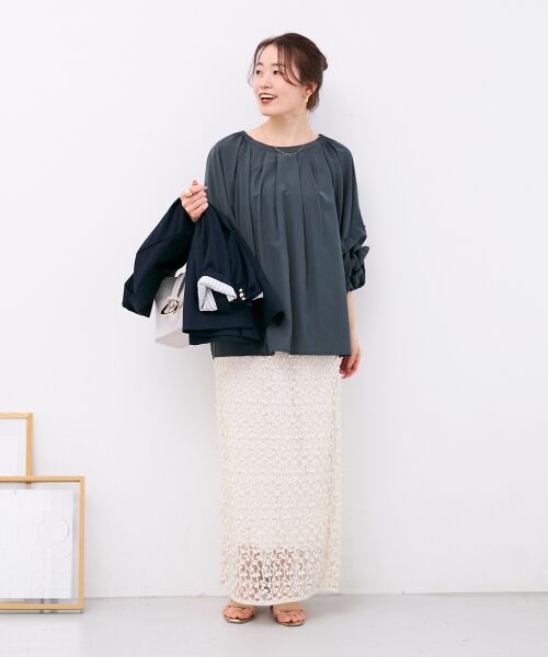 le.coeur blanc / ルクールブラン シャツ・ブラウス | タックスリーブブラウス | 詳細22