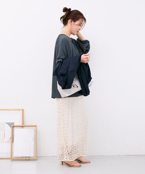 le.coeur blanc / ルクールブラン シャツ・ブラウス | タックスリーブブラウス | 詳細23