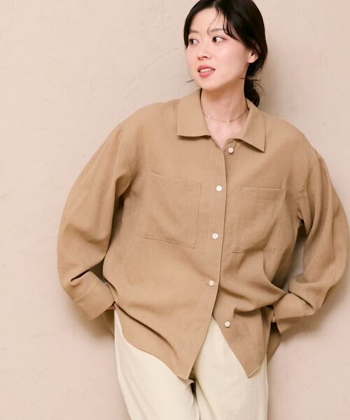 le.coeur blanc / ルクールブラン シャツ・ブラウス | ヴィンテージメッシュオーバーシャツ | 詳細17