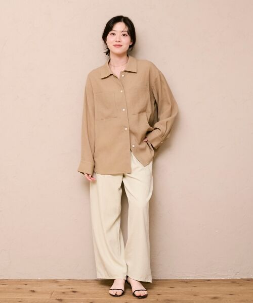 le.coeur blanc / ルクールブラン シャツ・ブラウス | ヴィンテージメッシュオーバーシャツ | 詳細20