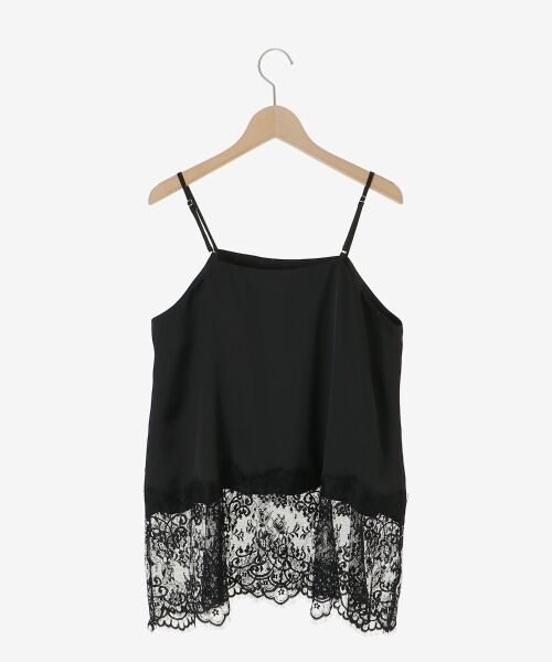 le.coeur blanc / ルクールブラン キャミソール・チューブトップ | 裾レースキャミブラウス | 詳細27