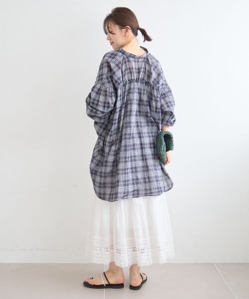 le.coeur blanc / ルクールブラン ロング・マキシ丈スカート | コットンレーススカート | 詳細19