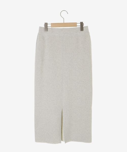 le.coeur blanc / ルクールブラン ロング・マキシ丈スカート | スウェットライクニットスカート | 詳細24
