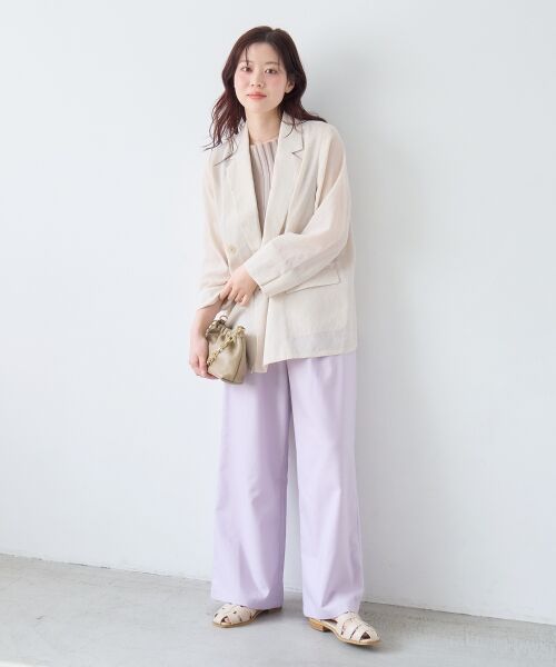 le.coeur blanc / ルクールブラン その他パンツ | ウォッシャブルイージーパンツ | 詳細21