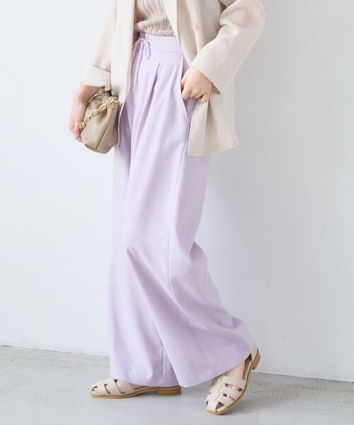 le.coeur blanc / ルクールブラン その他パンツ | ウォッシャブルイージーパンツ | 詳細3