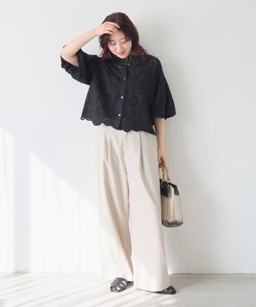 le.coeur blanc / ルクールブラン その他パンツ | ウォッシャブルイージーパンツ | 詳細30