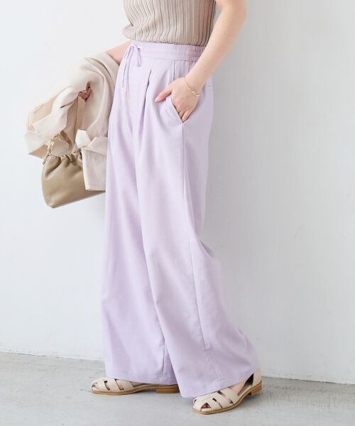 le.coeur blanc / ルクールブラン その他パンツ | ウォッシャブルイージーパンツ | 詳細7