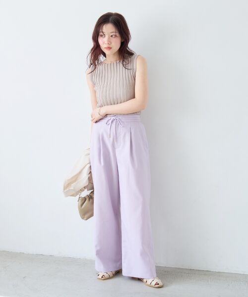 le.coeur blanc / ルクールブラン その他パンツ | ウォッシャブルイージーパンツ | 詳細8