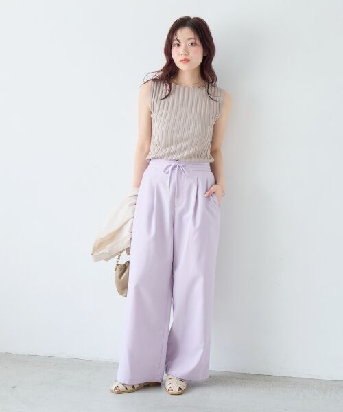 le.coeur blanc / ルクールブラン その他パンツ | ウォッシャブルイージーパンツ | 詳細9