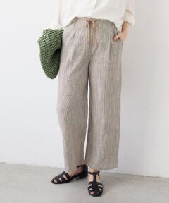 le.coeur blanc / ルクールブラン その他パンツ | グレンチェックスラブパンツ